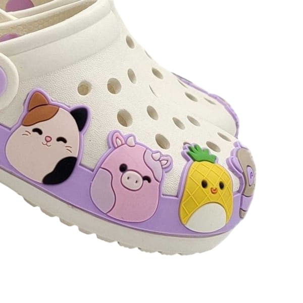 Squishmallows Childrens/Kids Perforated Flat Clogs