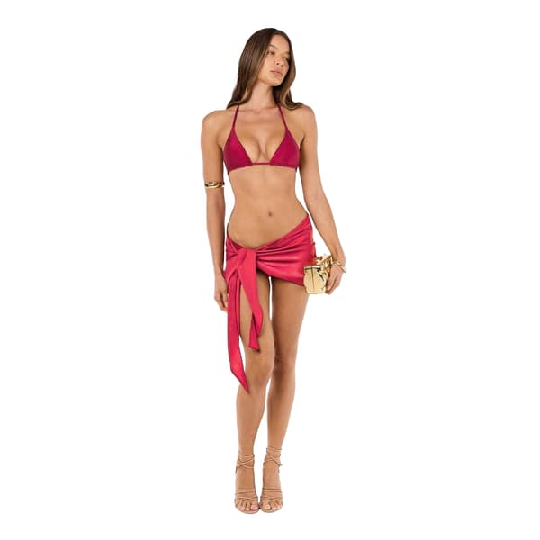 Grace Jacob Womens/Ladies Triangle Cups Bikini Top
