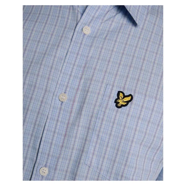Lyle & Scott Herrskjorta Lättvikt Kortärmad