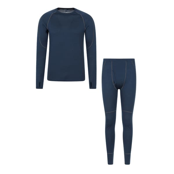 Mountain Warehouse Mens Asgard Merino Wool Base Layer Set