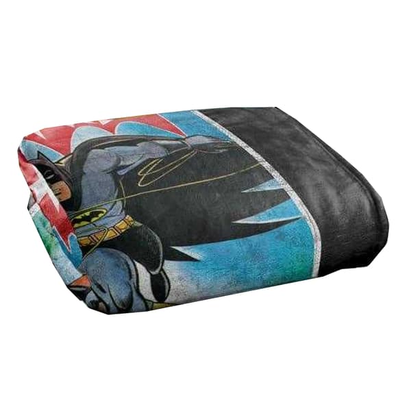 Batman Kanji Painted Soft Touch Blanket