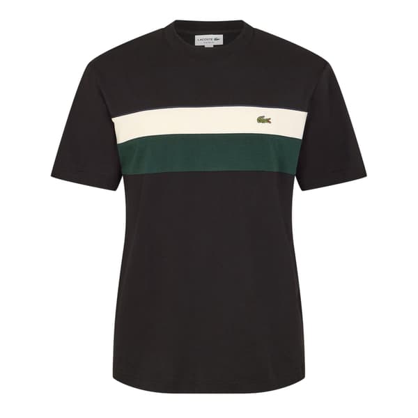 Lacoste Herr Randig Regular T-shirt