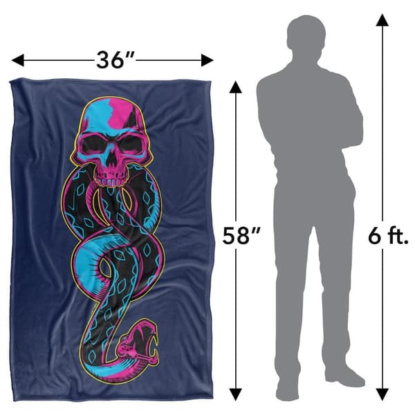 Harry Potter Death Eater Dark Mark Blanket