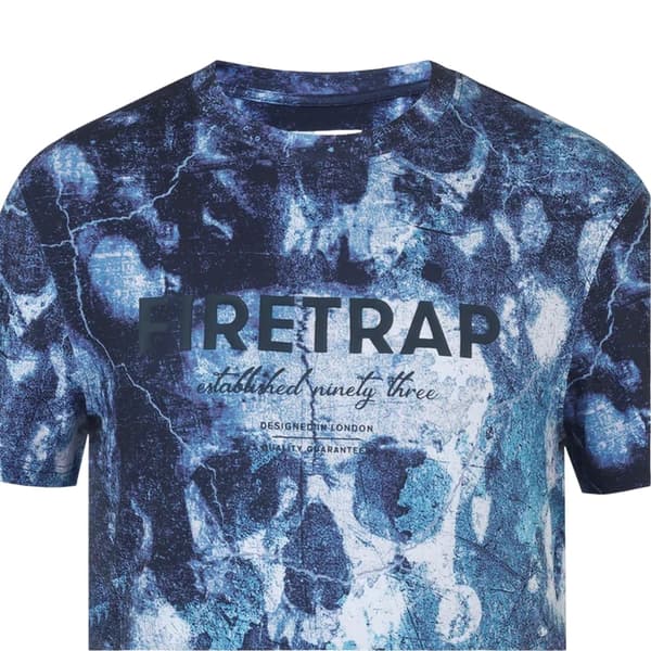 Firetrap Herr Sub Skulls T-shirt