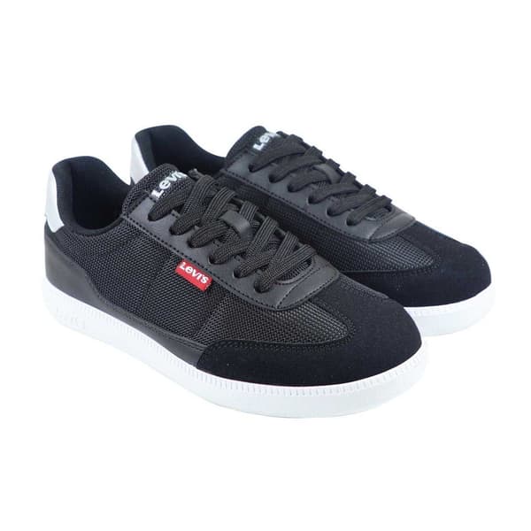 Levis Childrens/Kids Jackson Leather Flat Trainers