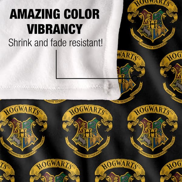 Harry Potter Hogwarts Repeat Print Blanket