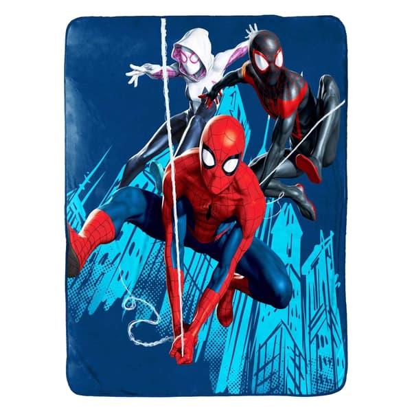 Spider-Man Plyschtryckt Pläd