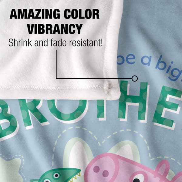 Peppa Pig Big Brother Blanket