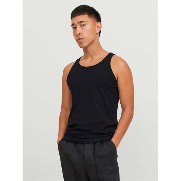 Jack And Jones Linne för män med rund halsringning (2-pack)