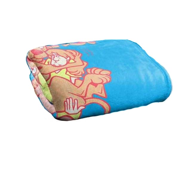 Scooby Doo Zoinks Repeat Print Soft Touch Blanket
