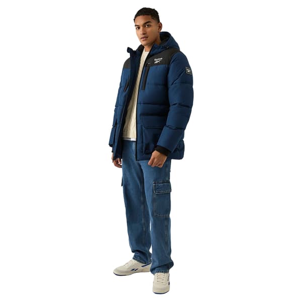 Reebok Herr Enfärgad Pufferjacka