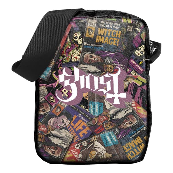 Ghost Magazines Logo Crossbody Bag
