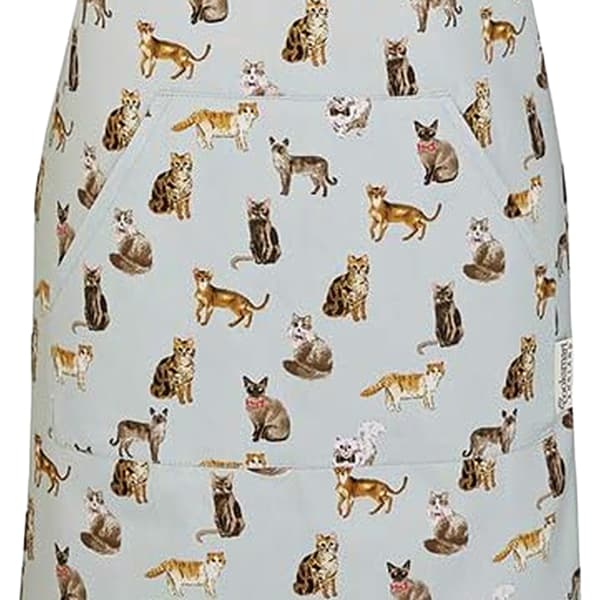 Cooksmart Curious Cats Cotton Apron