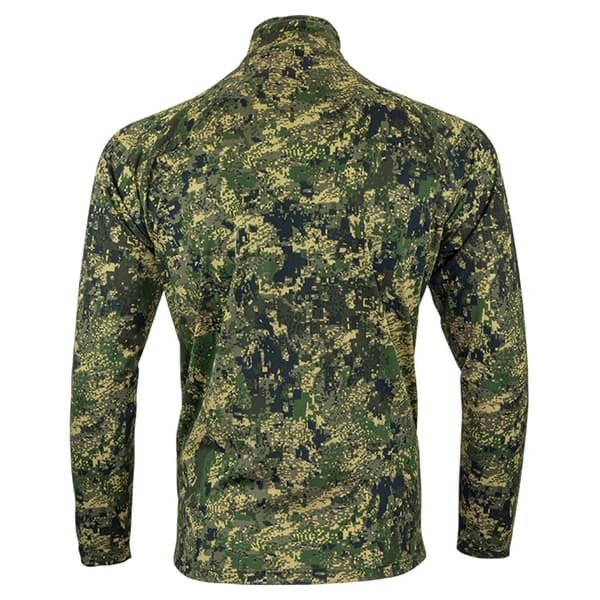 Jack Pyke Mens Digital Camo Quarter Zip Midlayer
