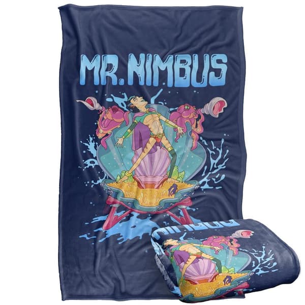 Rick And Morty Mr. Nimbus Soft Touch Blanket