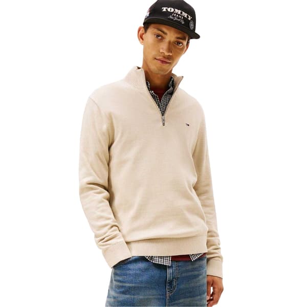 Tommy Jeans Herr Essential Quarter Zip Tröja