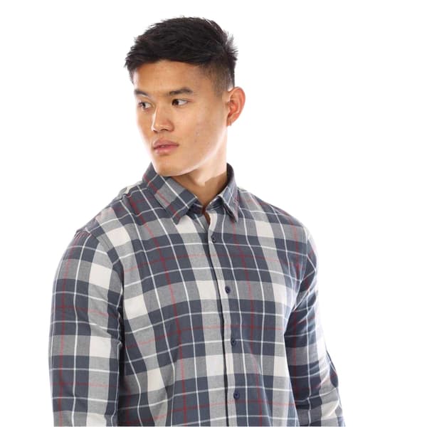 Peter Werth Mens Plaid Collared Regular Shirt