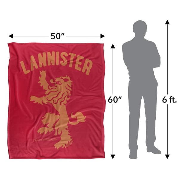 Game Of Thrones Lannister Crest Blanket