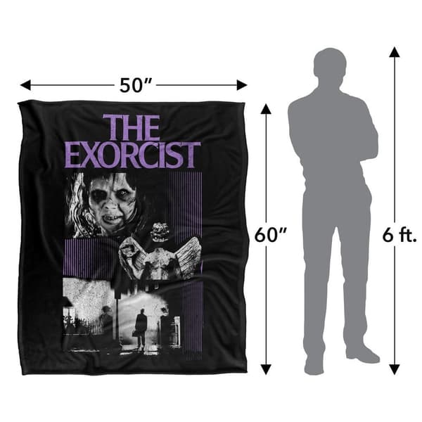 The Exorcist What An Excellent Day Soft Touch Blanket