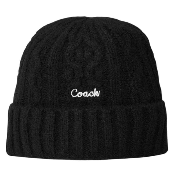 Coach Mössa för damer/kvinnor i kabelstickning
