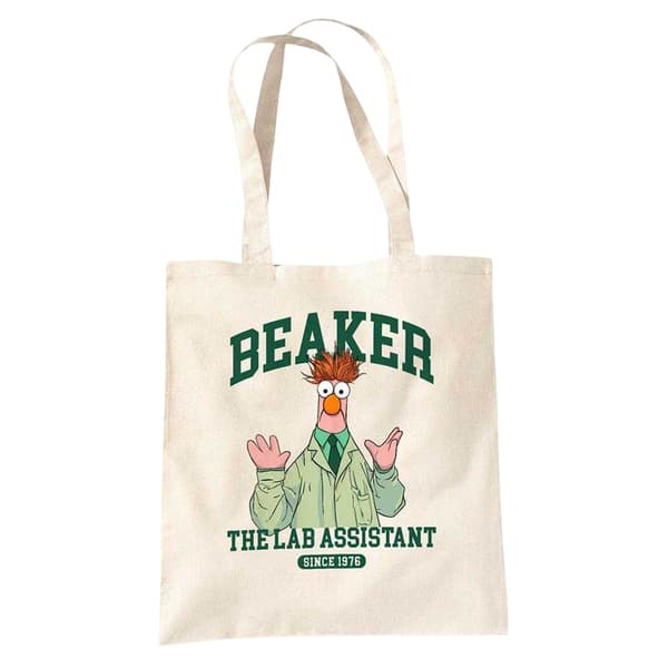 Mupparna Laboratorieassistenten Beaker Tygväska