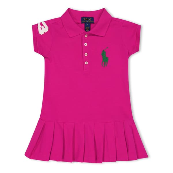 Ralph Lauren Flickor Mini Pikétröja Klänning