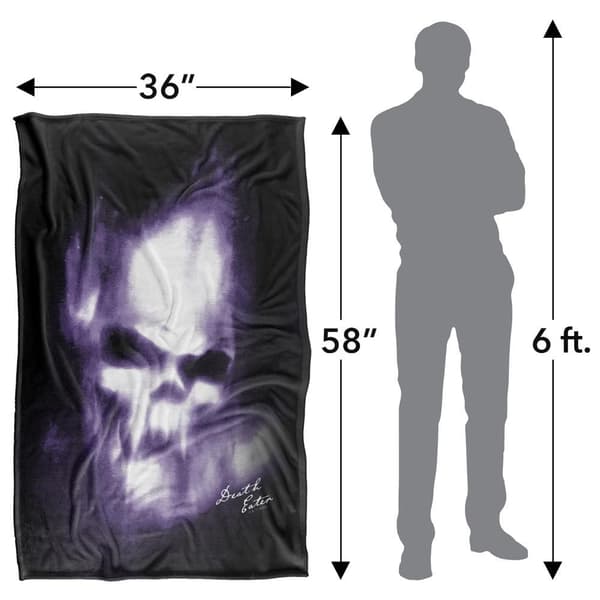 Harry Potter Death Eater Skull Blanket