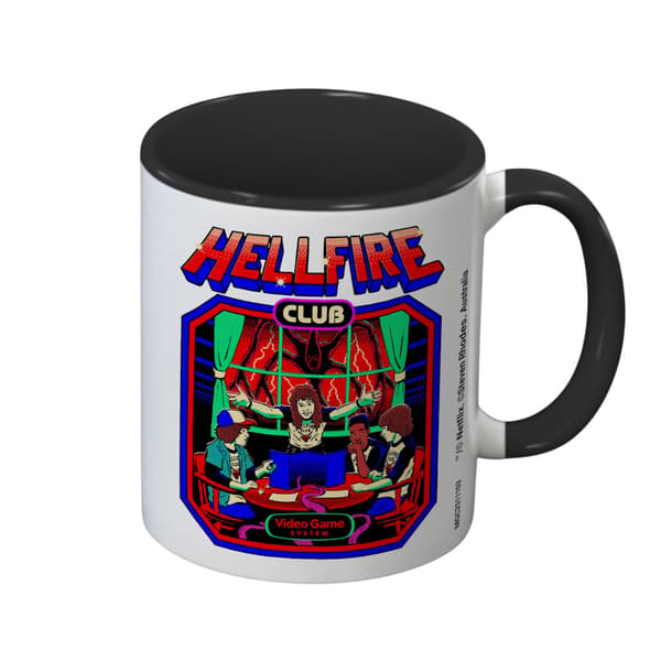 Steven Rhodes Stranger Things Hellfire Club Inner Two Tone 325ml Mugg