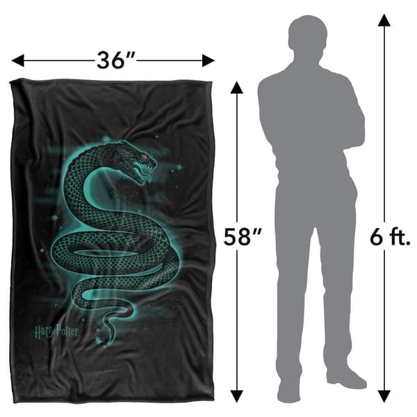 Harry Potter Basilisk Stars Blanket
