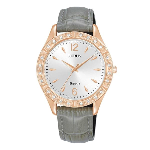 Lorus Dam/Dam Läderrem Analog Klocka