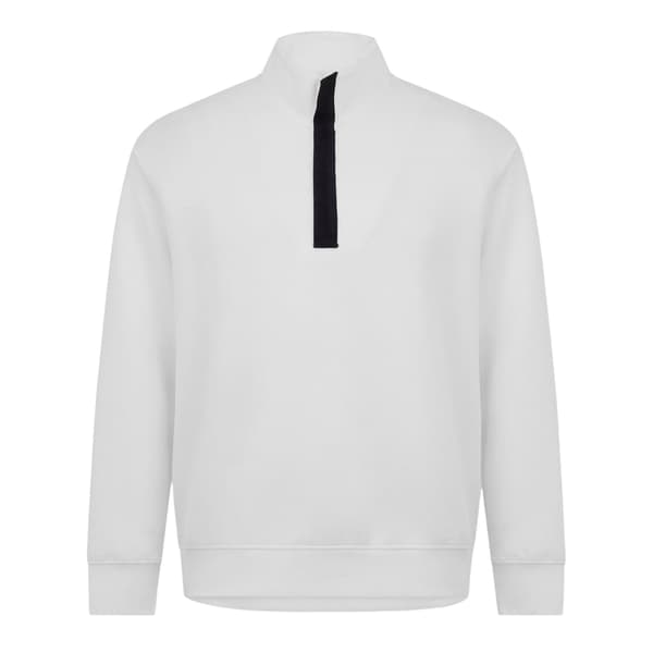 Armani Exchange Tröja med kort dragkedja för män