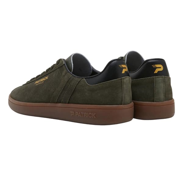 Patrick Mens Monaco Suede Cupsole Trainers