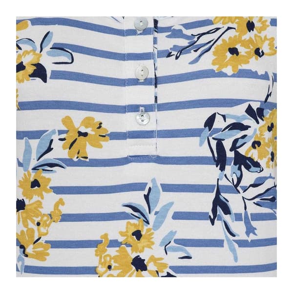 Lazy Jacks Dam/Dam Meadow Floral Stripes Linne