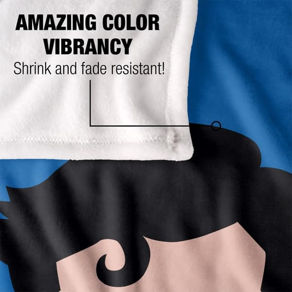 Superman Face Soft Touch Blanket