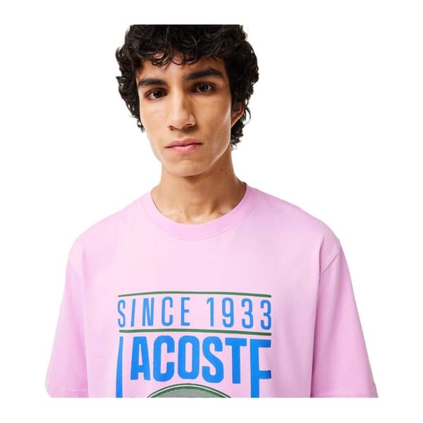 Lacoste Herr Logotyp Oversized T-shirt