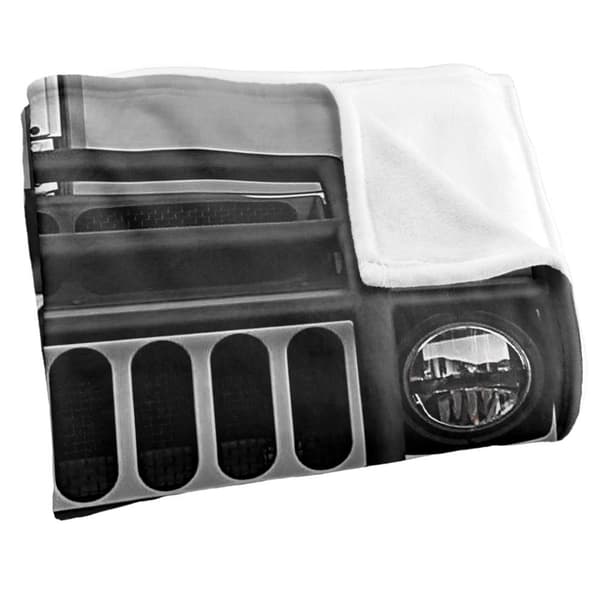Hummer Grill Logo Blanket