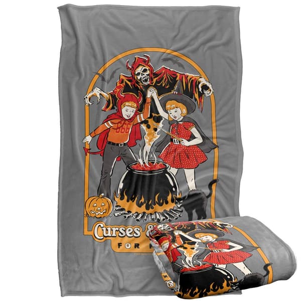 Steven Rhodes Curses & Spells For Kids Soft Touch Blanket