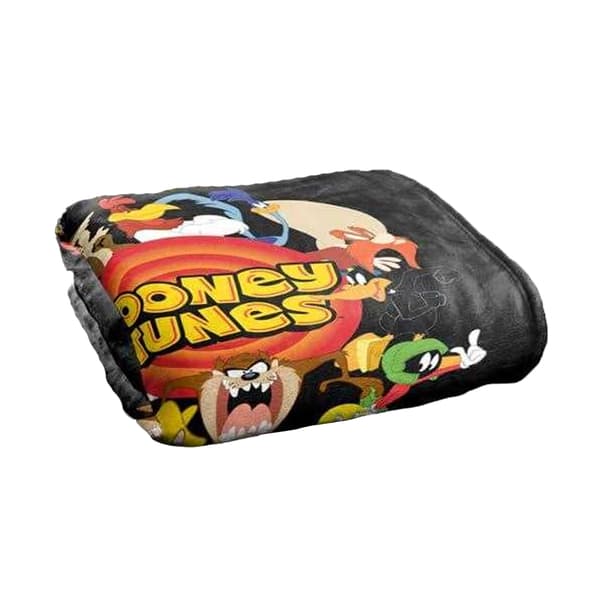 Looney Tunes Group Circle Logo Blanket