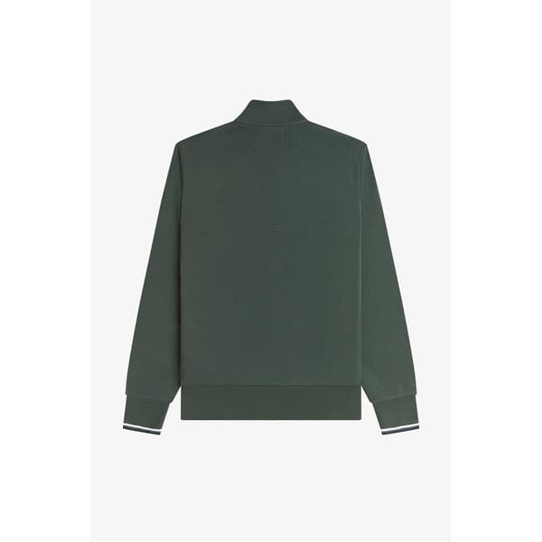 Fred Perry Mens Logo Half Zip Sweatshirt
