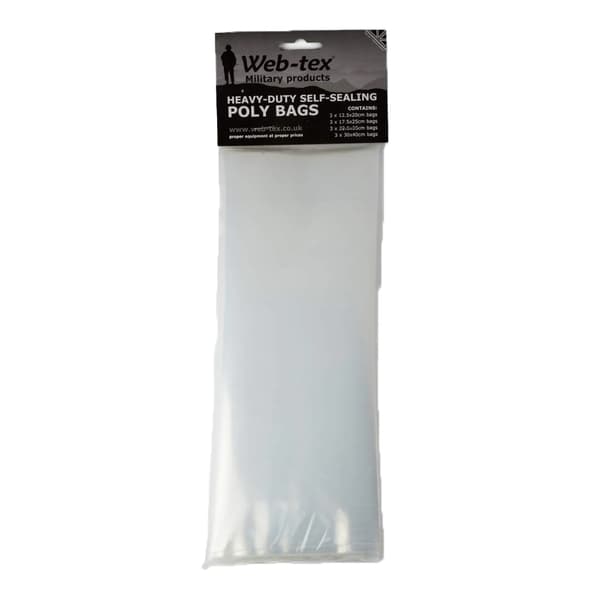 Web-Tex Poly Bag (12 kpl:n pakkaus)
