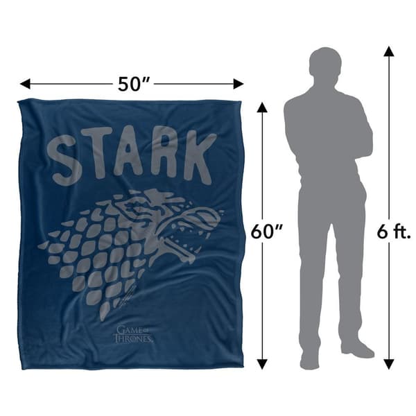 Game Of Thrones Stark Crest Blanket