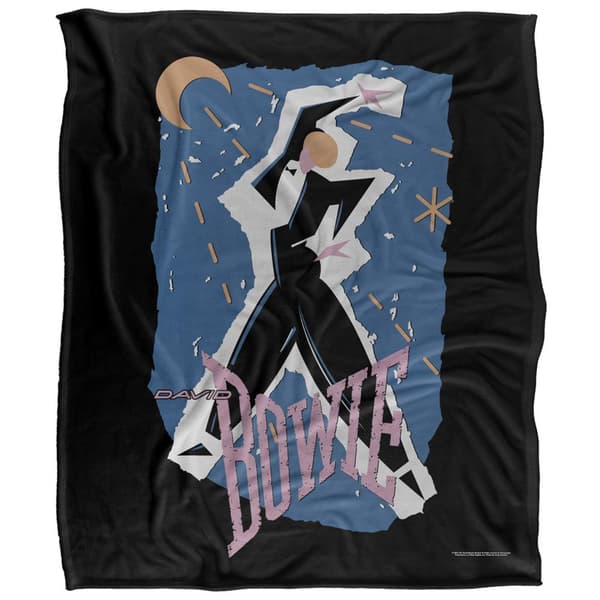 David Bowie Silky Guitar Gradient Supersoft-peitto