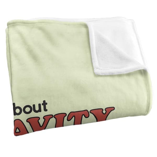 Steven Rhodes Learn About Gravity Soft Touch Blanket