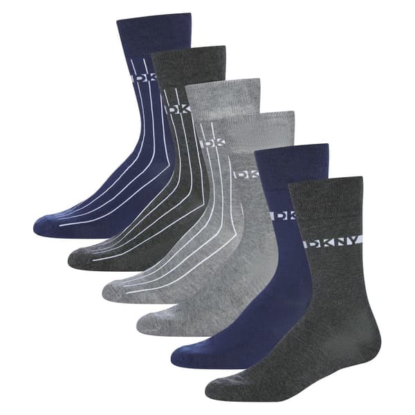 DKNY Herr Ankelstrumpor som andas (6-pack)