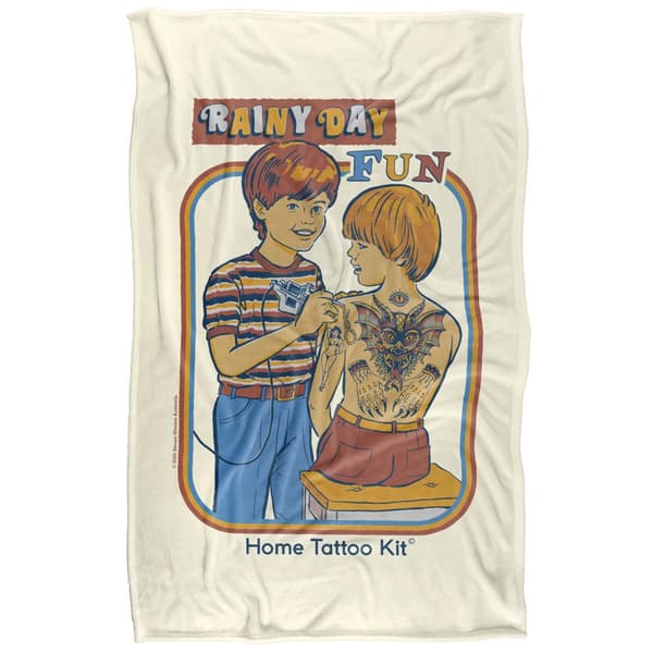 Steven Rhodes Rainy Day Fun Soft Touch Blanket