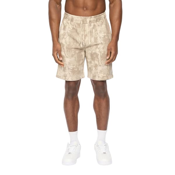 Crosshatch Herr Bardon Camo Sweatshorts