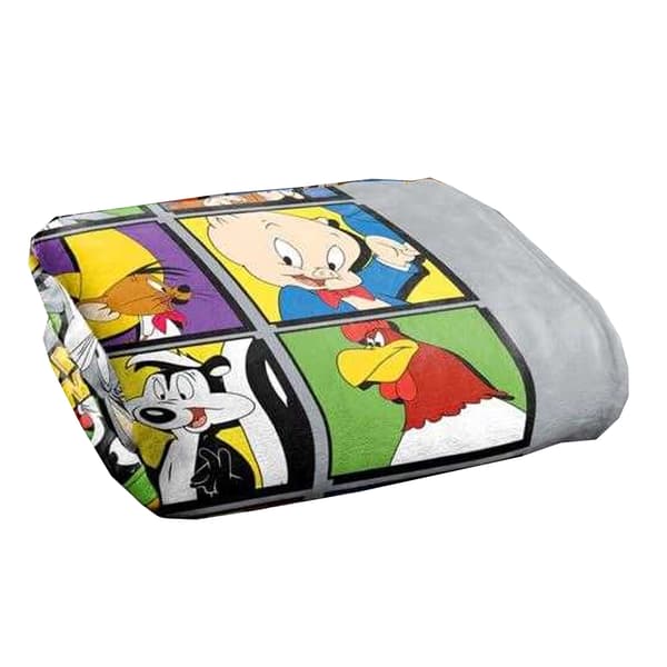 Looney Tunes Character Collage Soft Touch Blanket