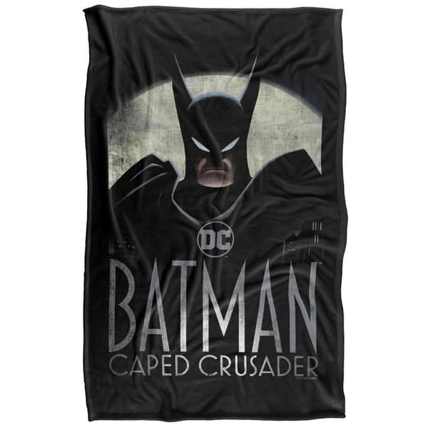 Batman Caped Crusader Soft Touch Blanket