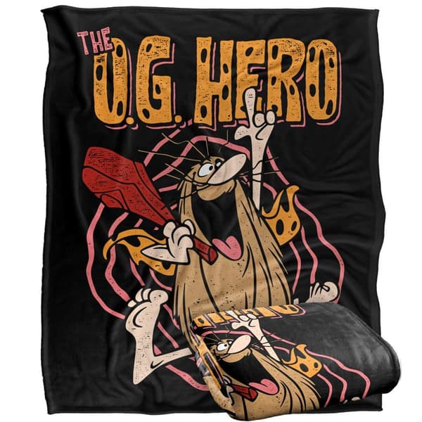 Captain Caveman Og Hero Blanket
