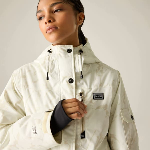 Dare 2B Womens/Ladies Snowline Cracked Effect Ski Jacket